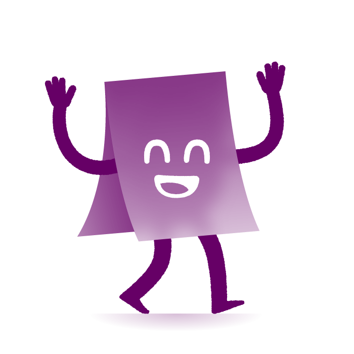 The Vinyl Cache mascot is celebrating.