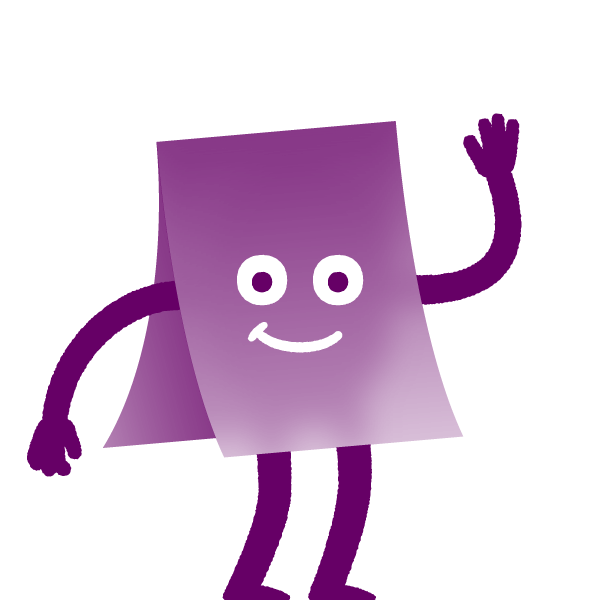 The friendly Vinyl Cache mascot is waving at you.