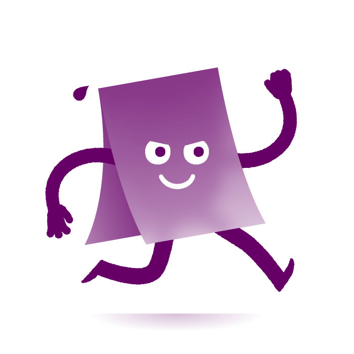 The Vinyl Cache mascot is running.